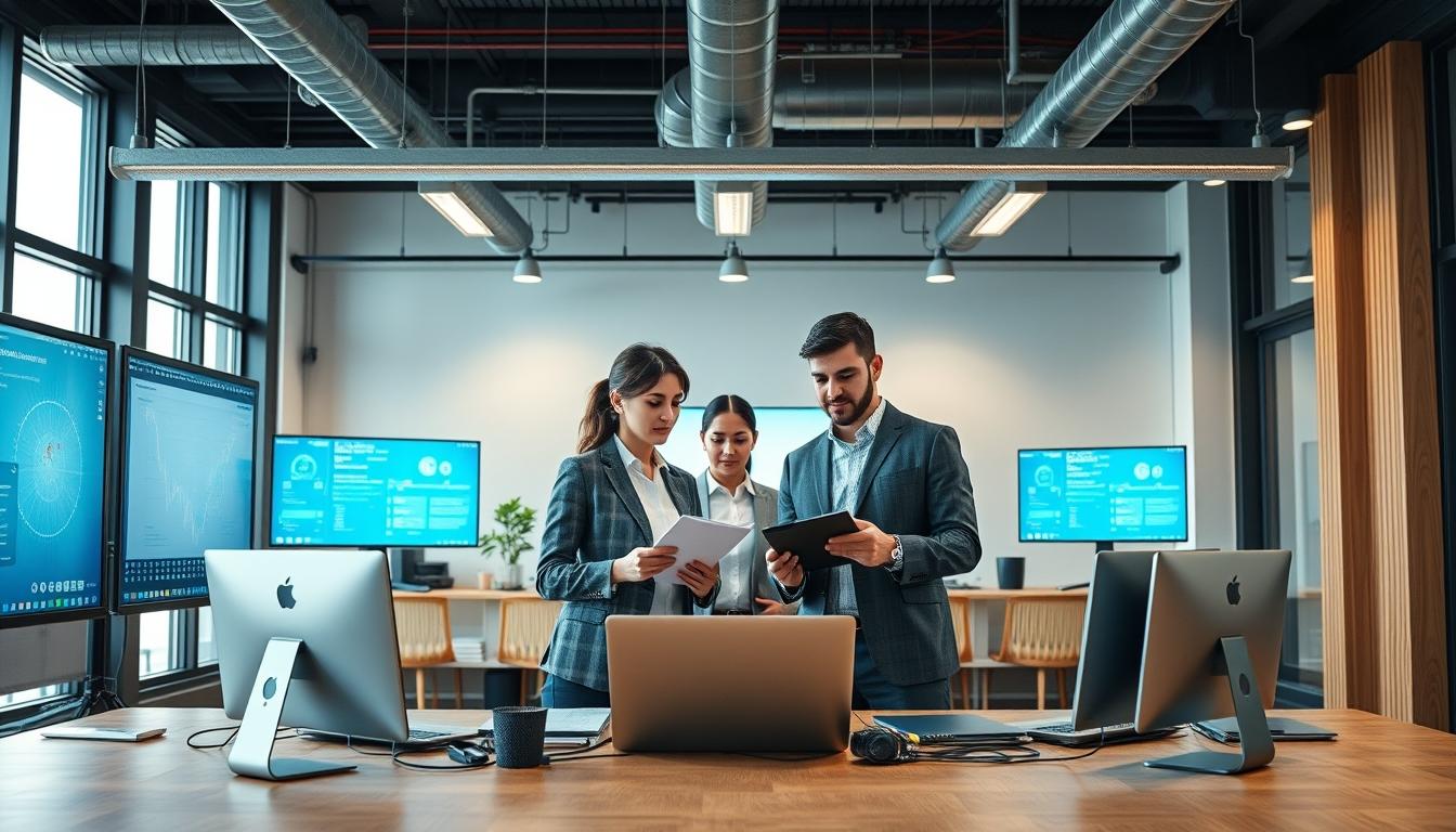 Business data analysis and visualization systems